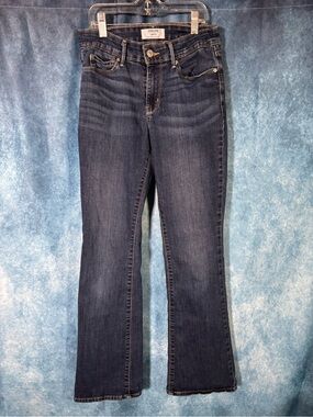 Levi’s Denizen Mid‑Rise Bootcut Jeans W27 L32 Dark Wash